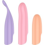 SATISFYER - VIBRATEUR PROGRAMME 12 VIBRATIONS G-SPOT WAVE 4 GRIS FONCÃ